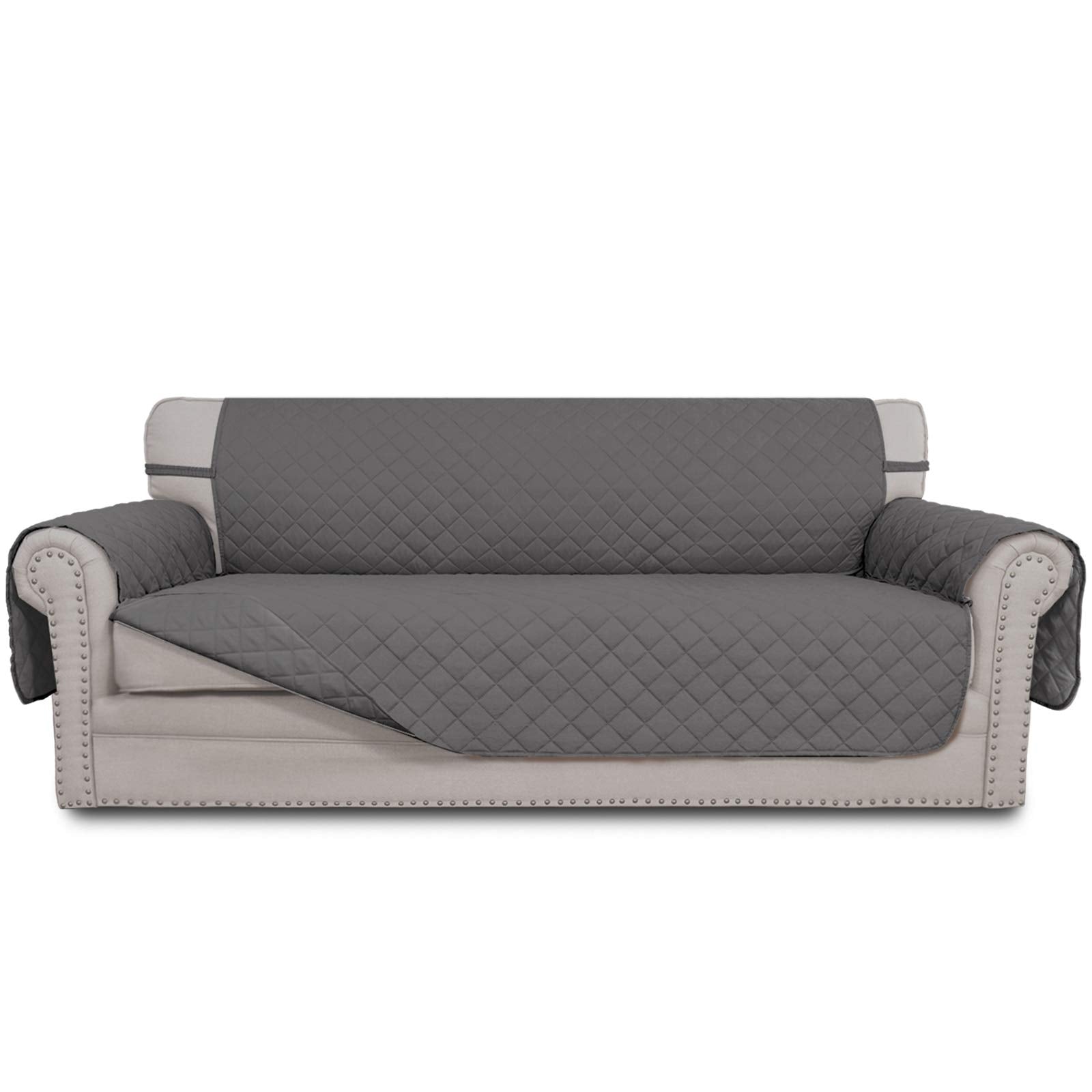 Easy-Going housse avant posée sur canapé montrant protection esthétique