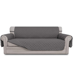 Easy-Going housse avant posée sur canapé montrant protection esthétique