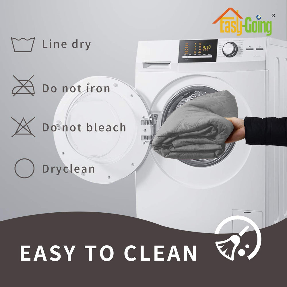 Easy-Going housse sortant de la machine pour un entretien simple et rapide