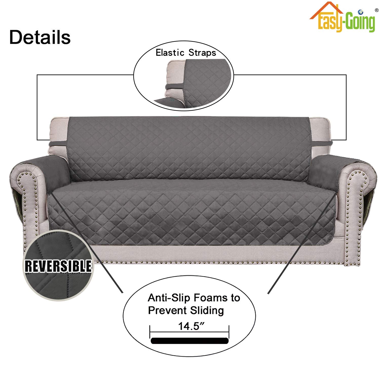 Easy-Going texture microfibre douce évitant marques et poils