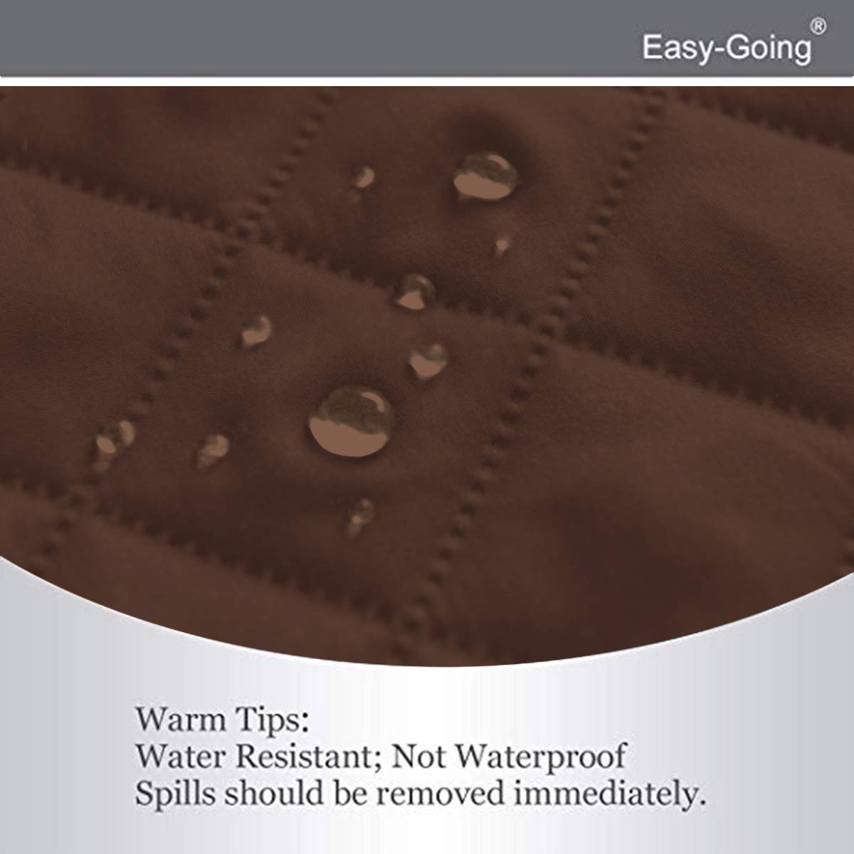 Easy-Going côté coffee réversible apportant chaleur et camouflage