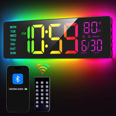 EASYERA horloge face pleine lisibilité optimale pour grandes pièces