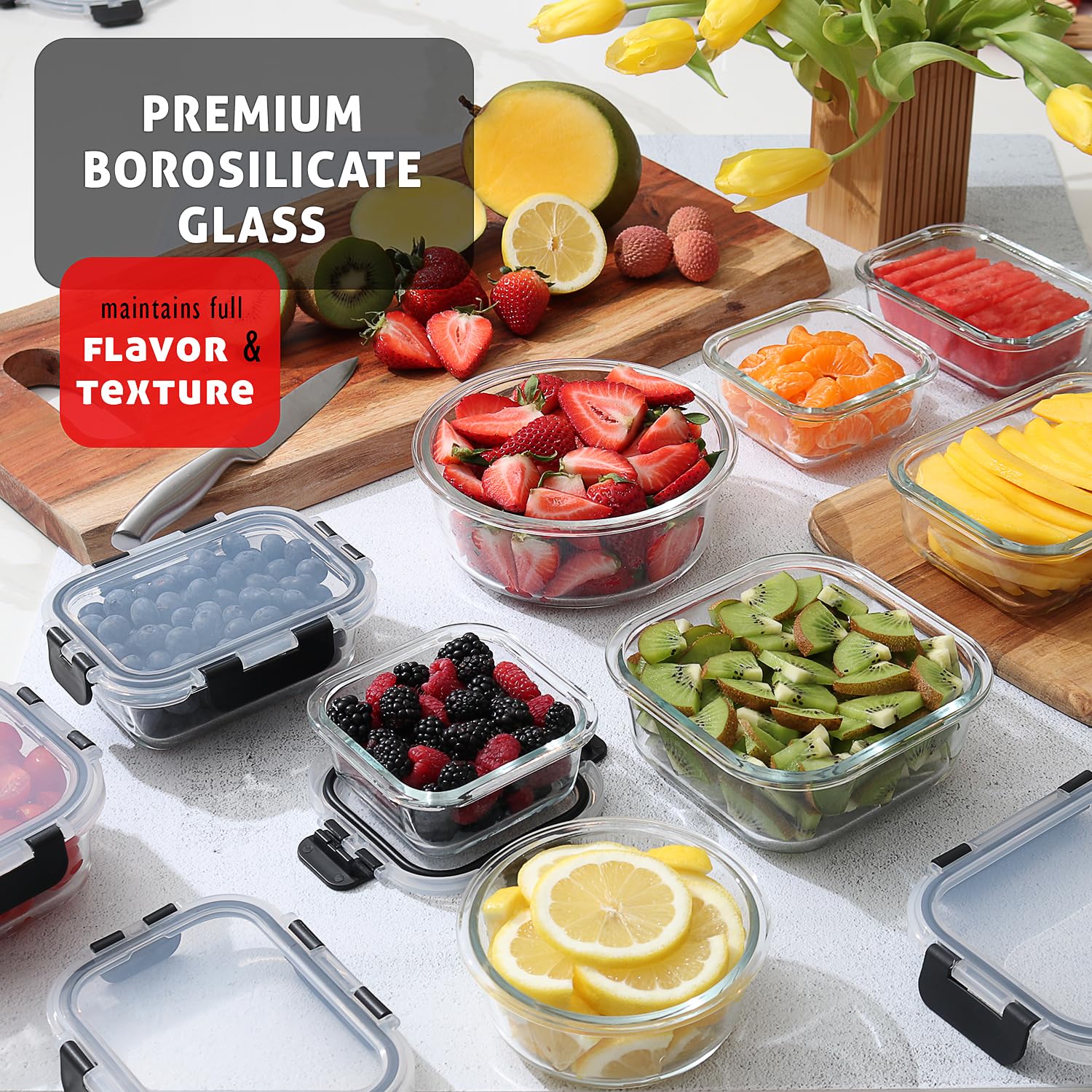 EATEX contenant placé dans le garde-manger pour organisation rapide