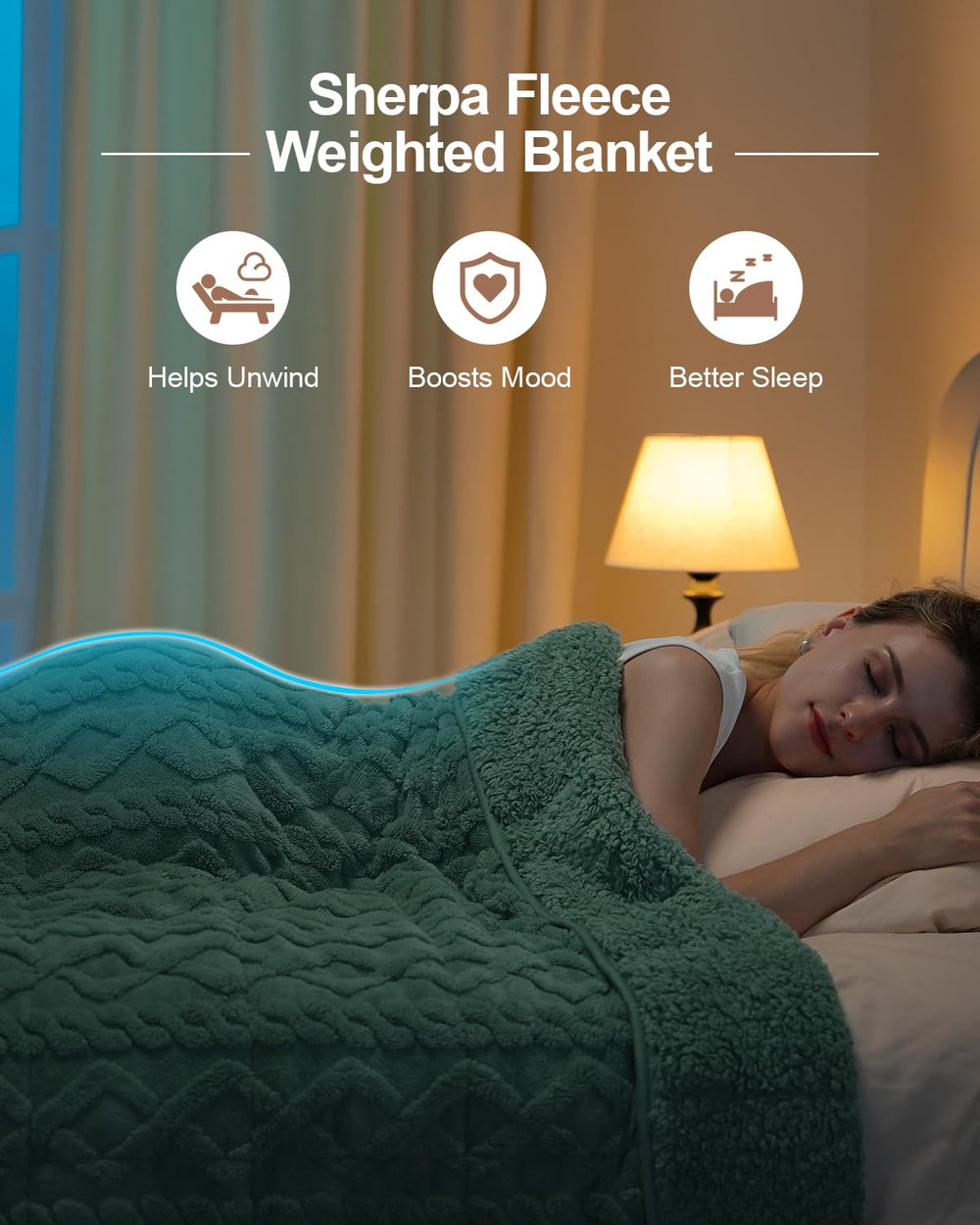 Eazfy Pro gros plan sherpa mettant en avant douceur et confort tactile