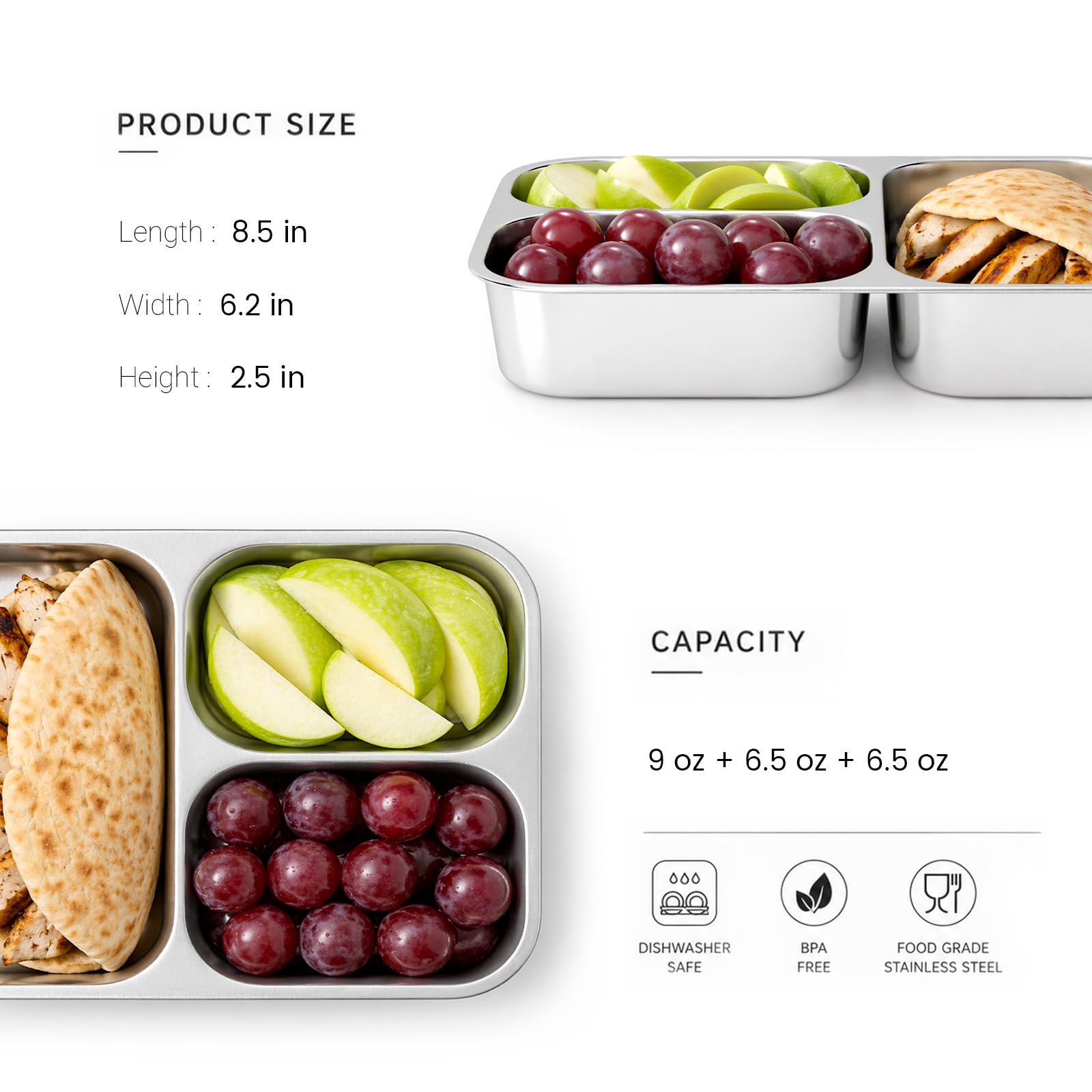 EC-Gaze comparaison taille main, format compact et portable