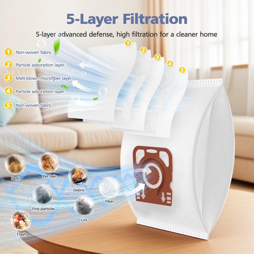 Filtres pré-moteur et Super Air Clean Ecleanfy pour prolonger la performance