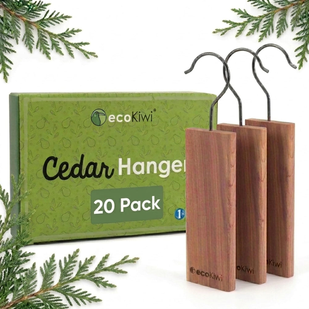 ecoKiwi bloc de cèdre vue avant protège vêtements naturellement