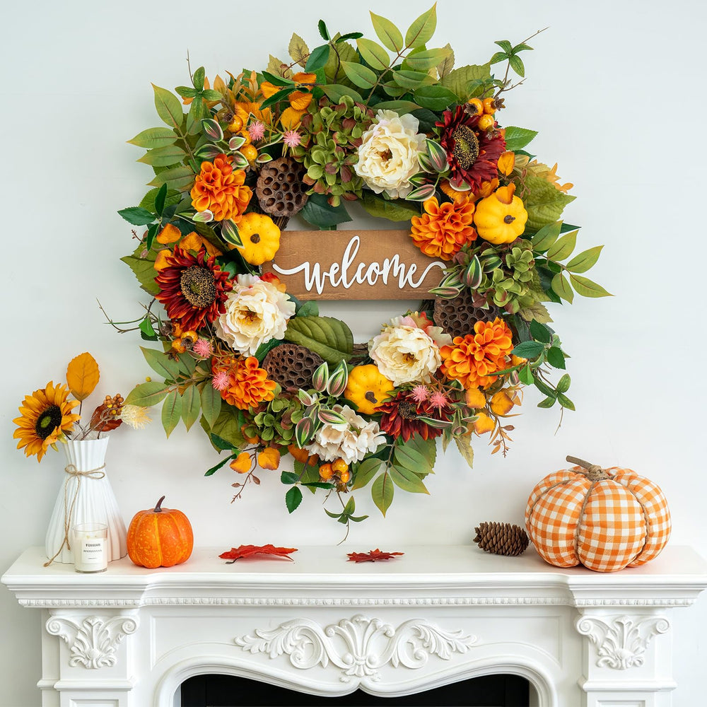 EcoRing mini citrouilles décoratives ajoutant charme rustique