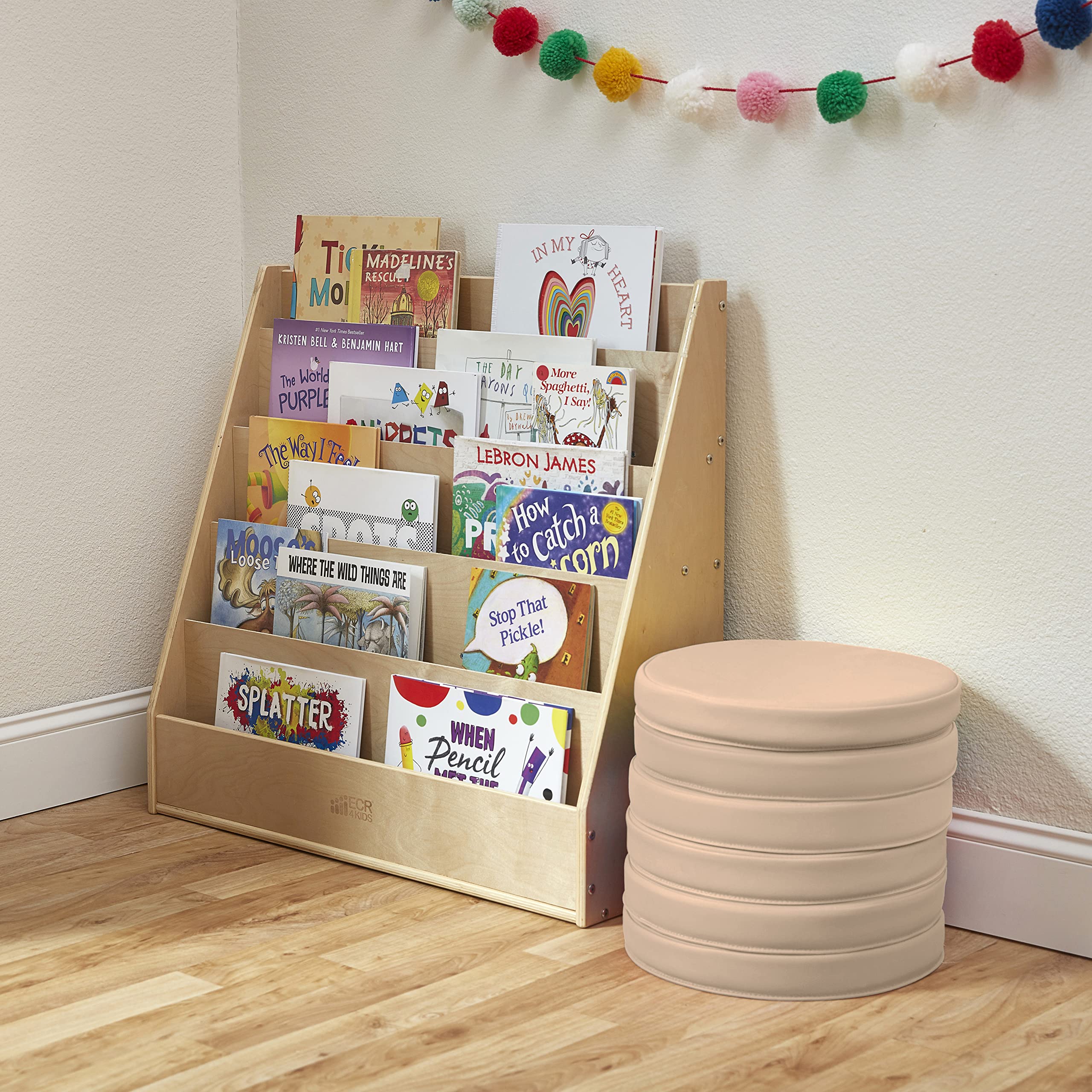 ECR4Kids coussin en coin lecture maison créant espace confortable