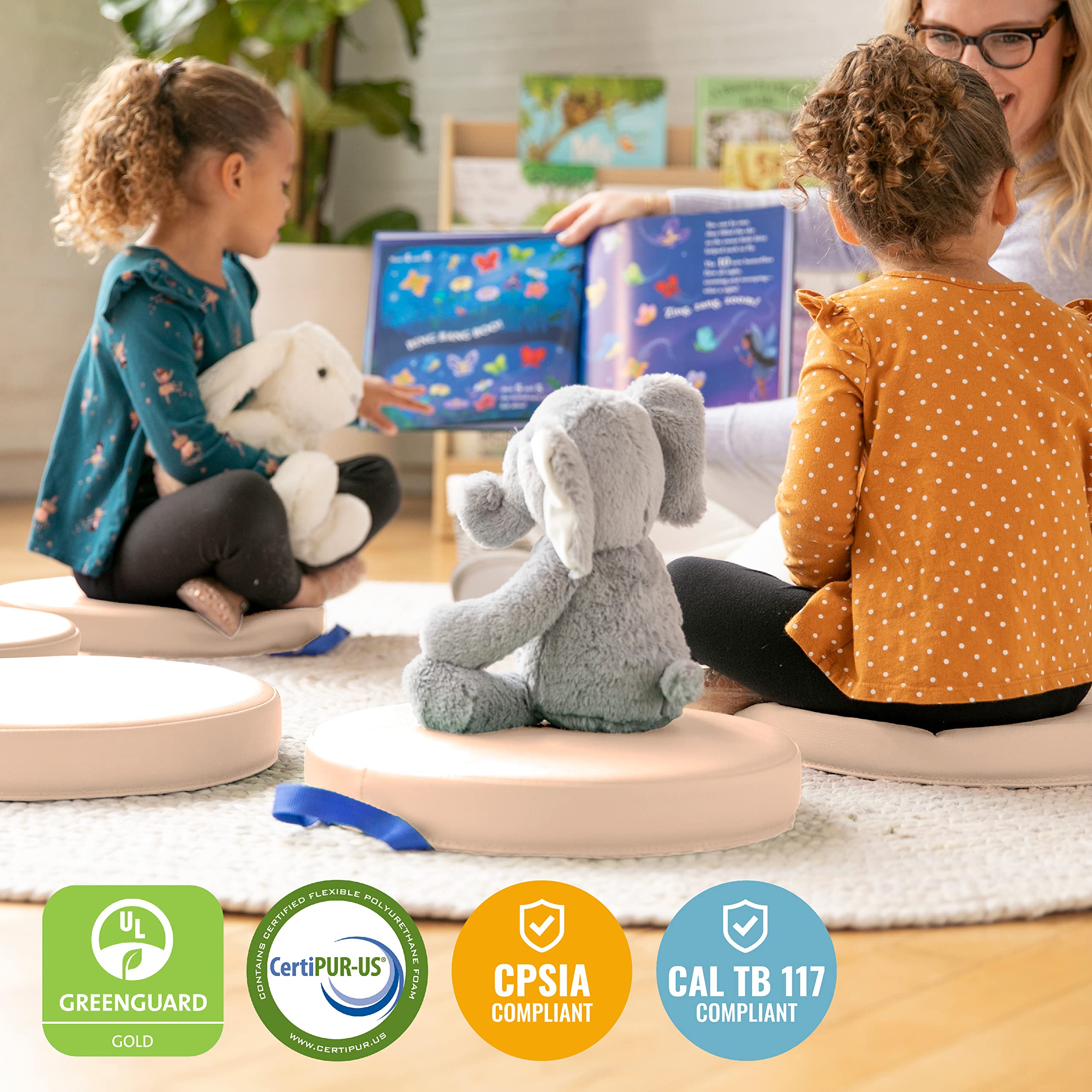 ECR4Kids enfant portant coussin pour encourager autonomie