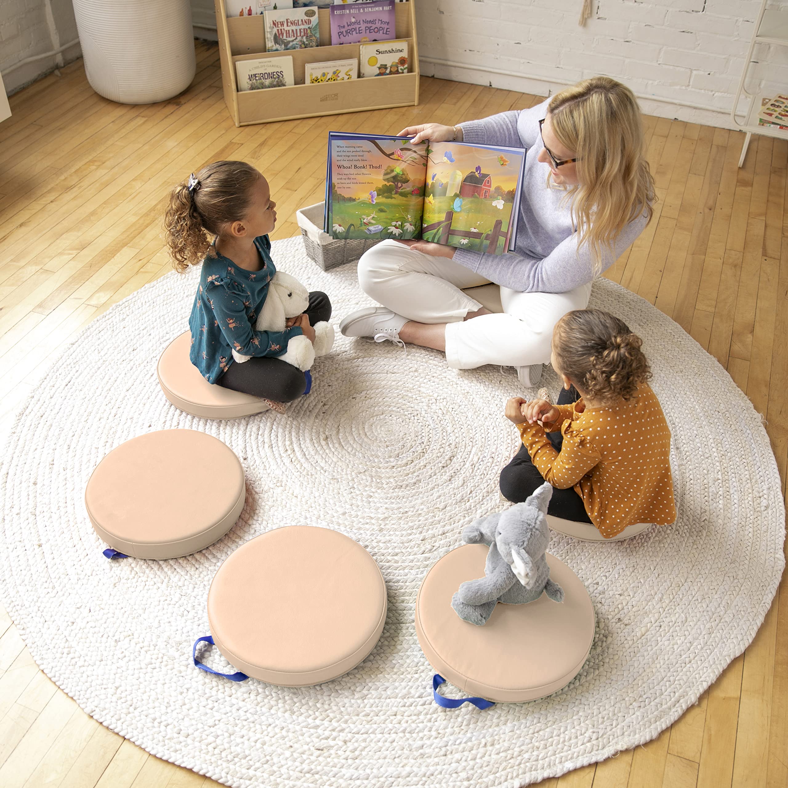ECR4Kids étiquette montrant certifications pour sécurité et faibles COV