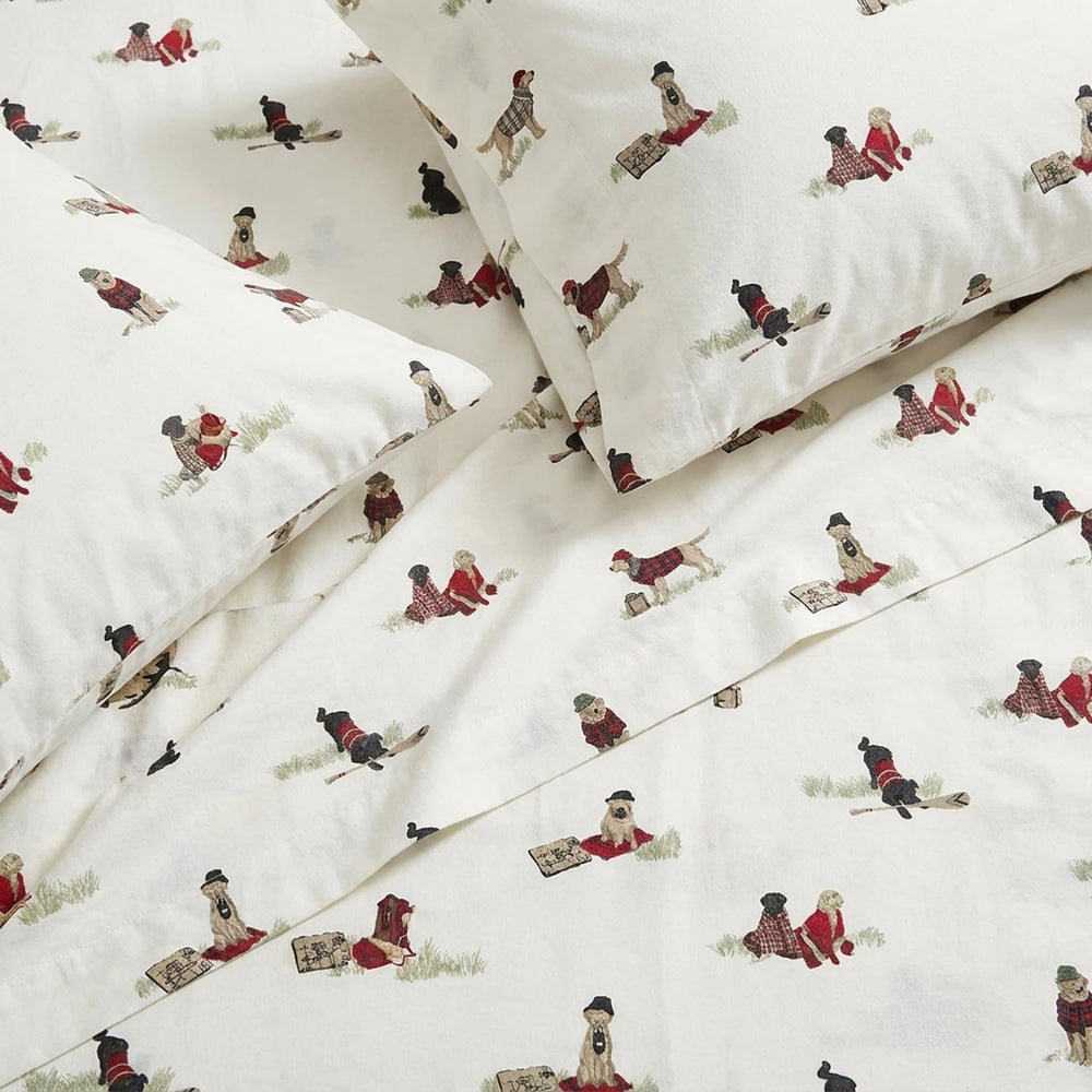 Eddie Bauer détail élastique du drap-housse pour maintien sécurisé