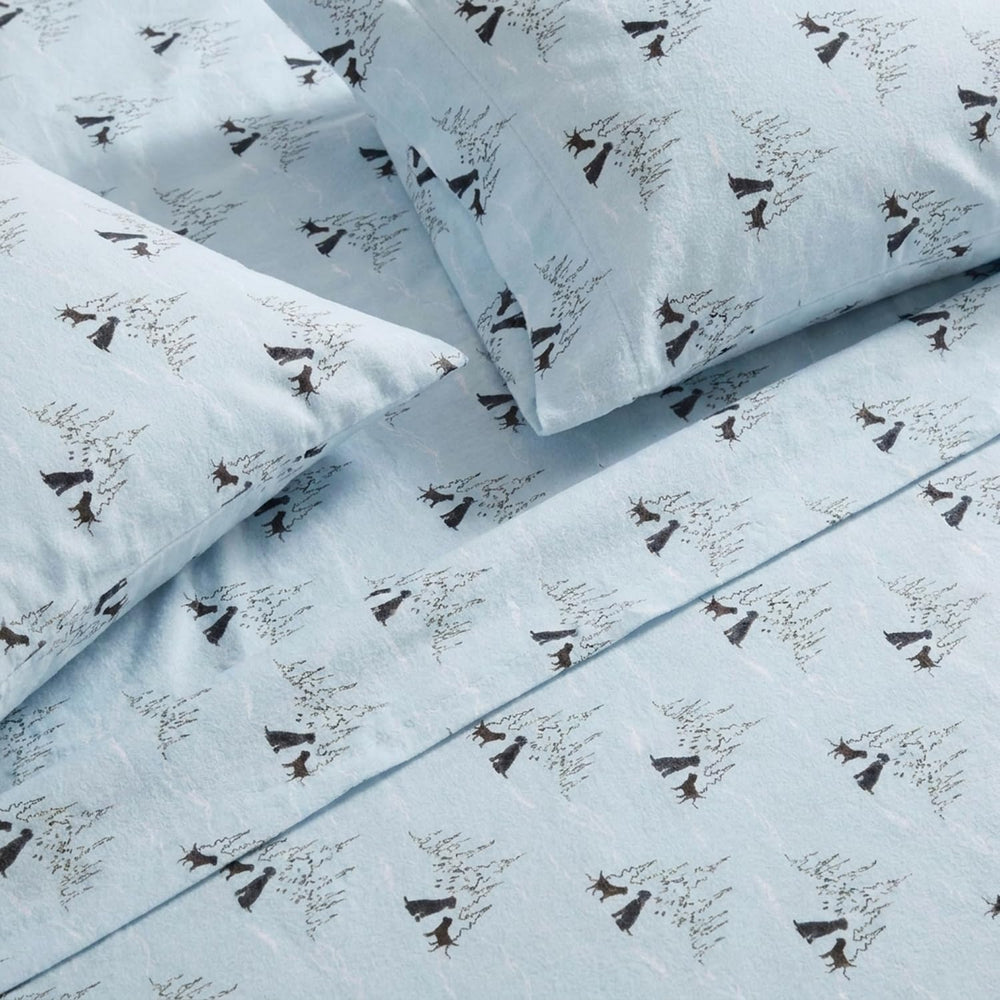 Eddie Bauer détail du drap-housse et élastique assurant maintien sécurisé