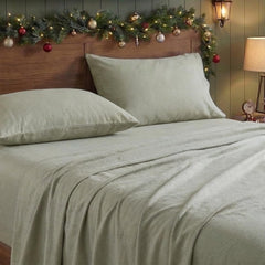 Eddie Bauer drap posé sur lit pour visualiser aspect fini