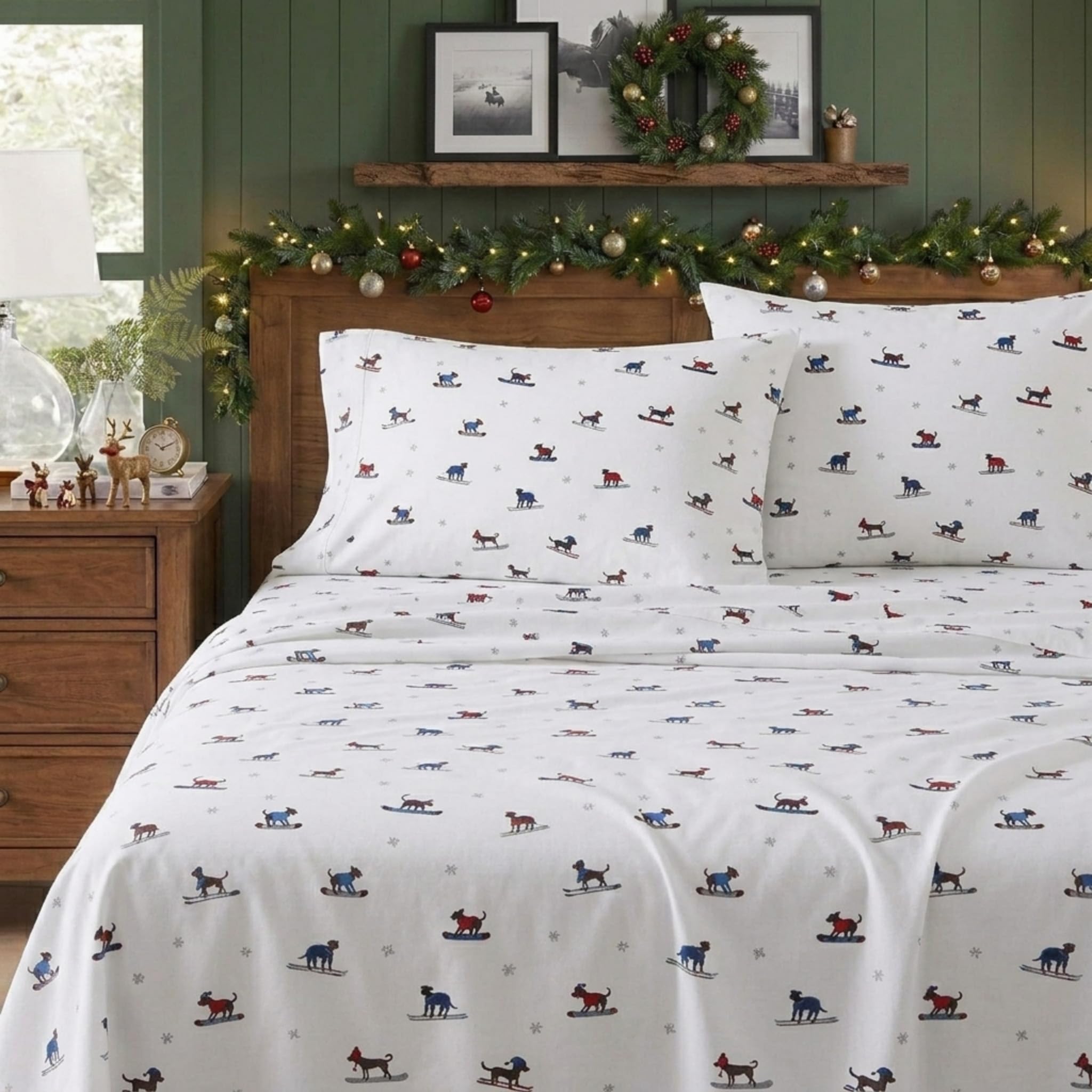 Eddie Bauer gros plan du tissu brossé, douceur et chaleur renforcées