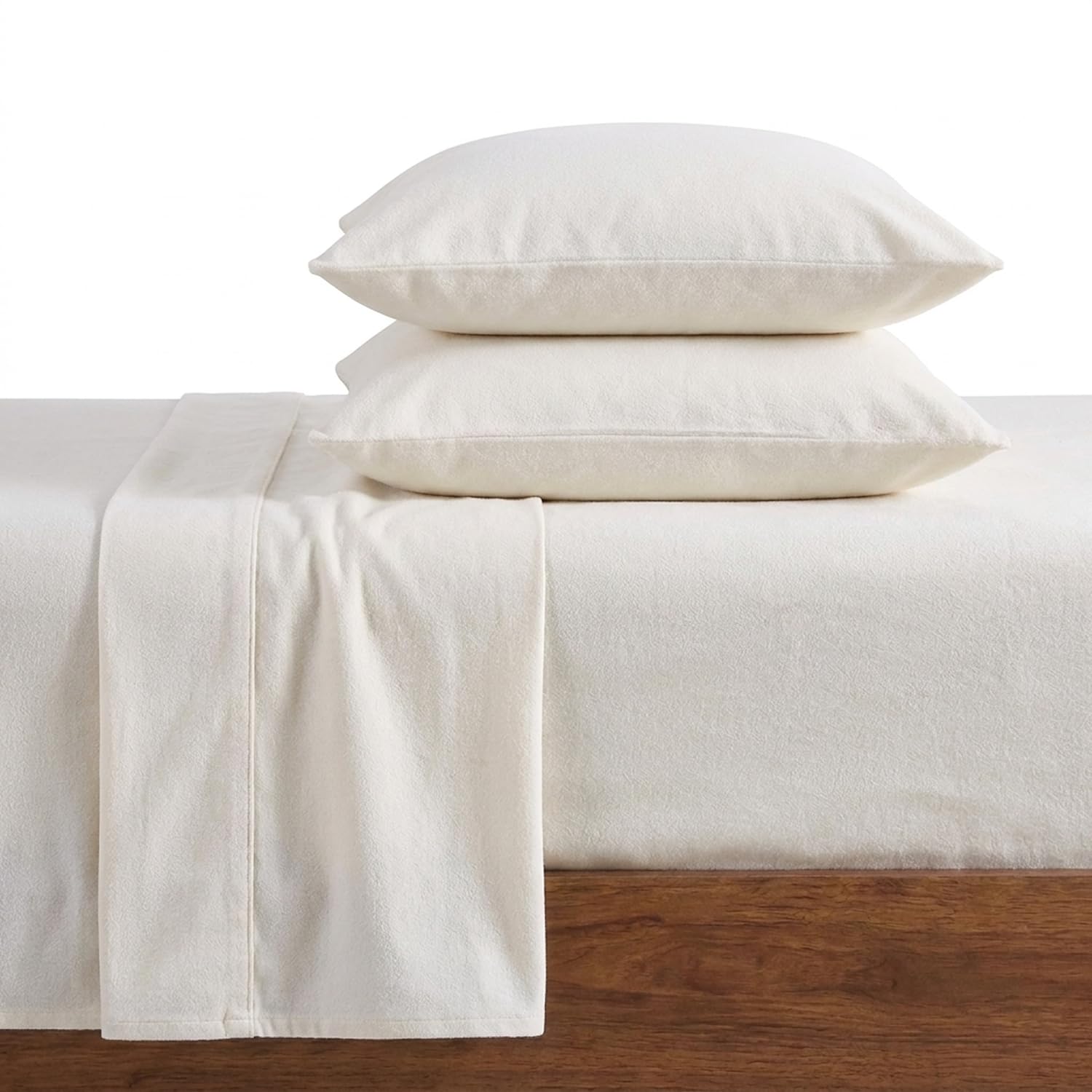 Eddie Bauer vue packaging ensemble draps montrant qualité et style