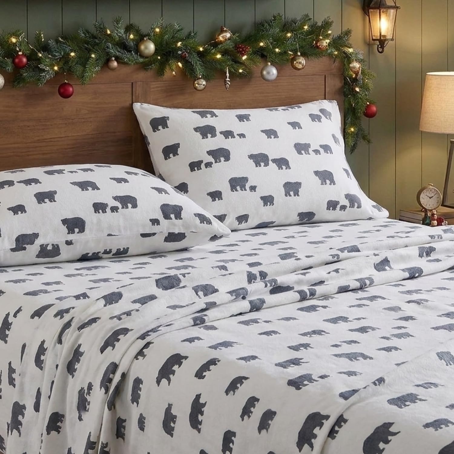 Eddie Bauer drap plat déployé montrant dimensions et couverture