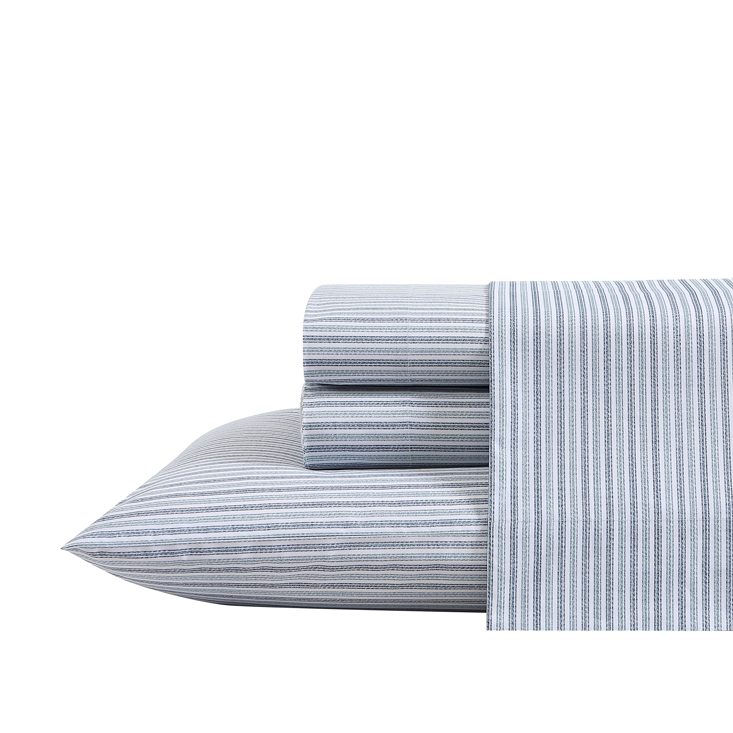 Eddie Bauer gros plan percale 100% coton pour toucher frais et respirant