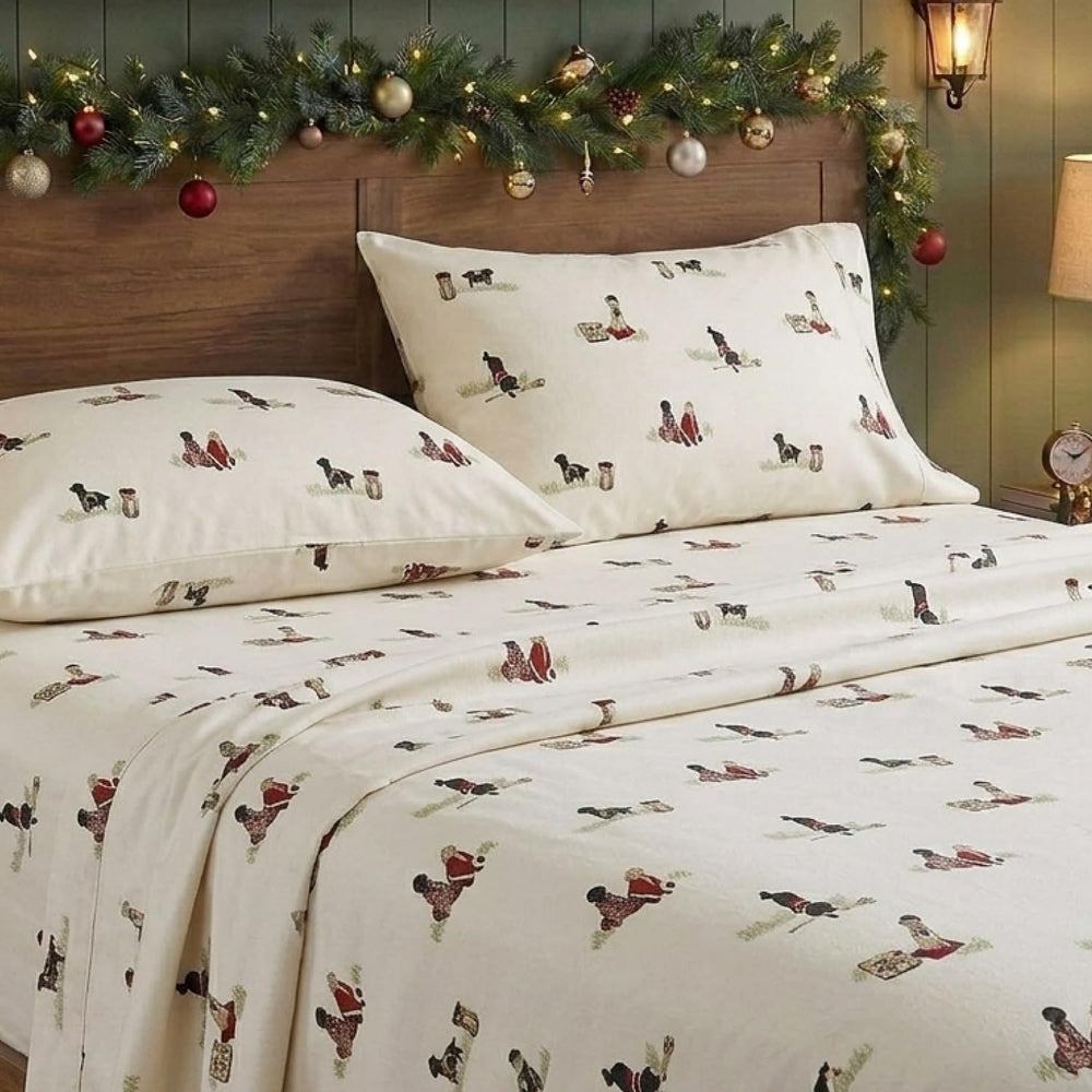 Eddie Bauer taies King montrant finition nette et confort accru