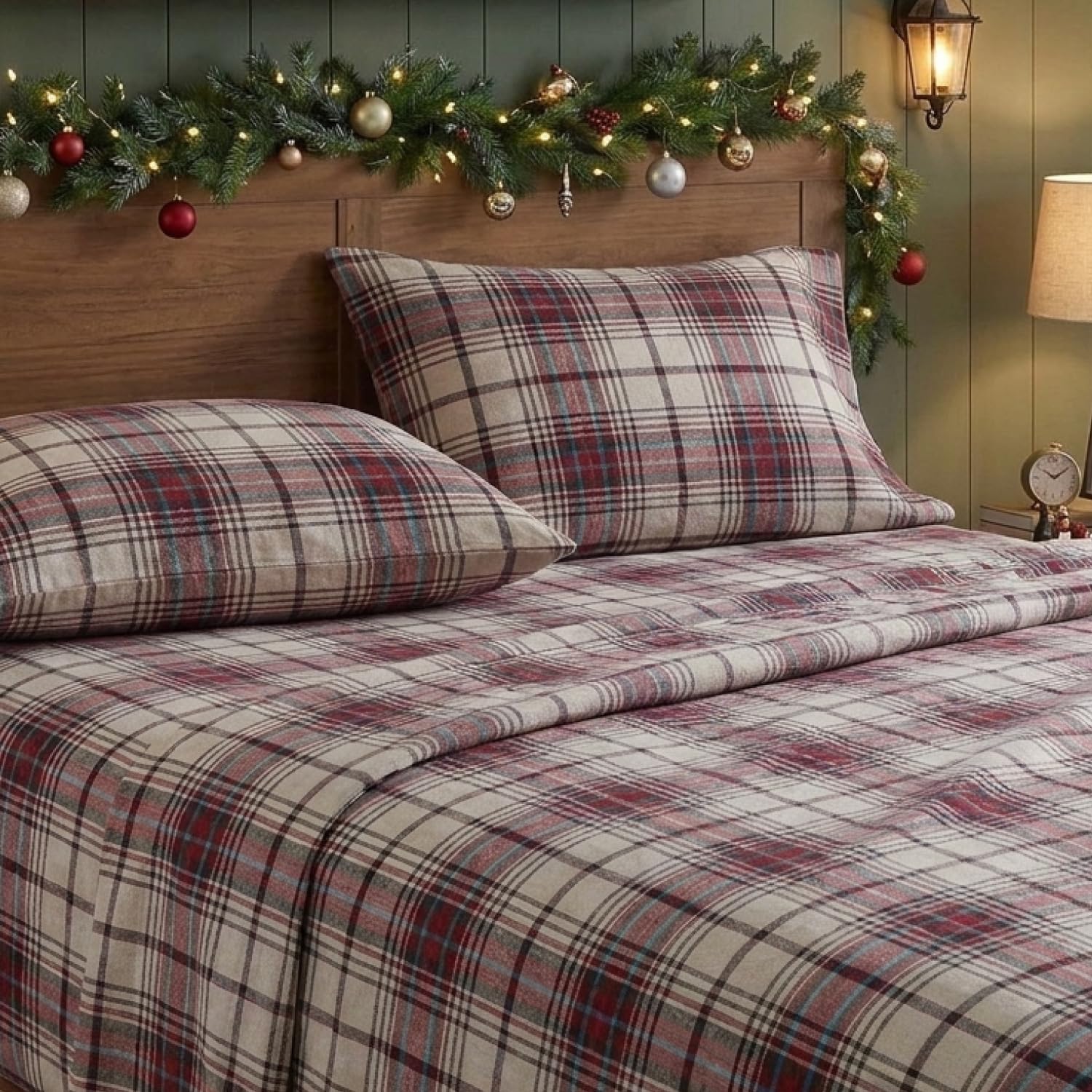 Eddie Bauer taies d'oreiller standard soulignant finition nette et confort