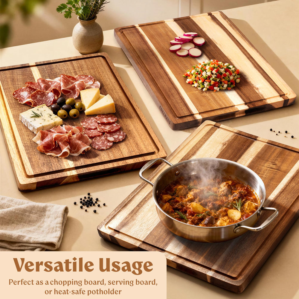 EDELHAUS plateau charcuterie présenté élégamment pour service convivial