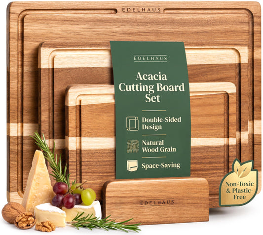 EDELHAUS vue avant planche double-face, design pratique pour préparation