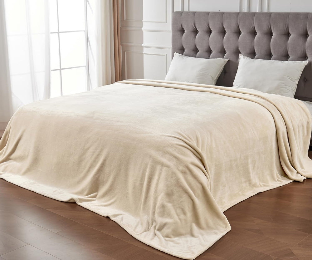 Zoom sur matière Edenleaf microfibre flanelle douce pour confort immédiat