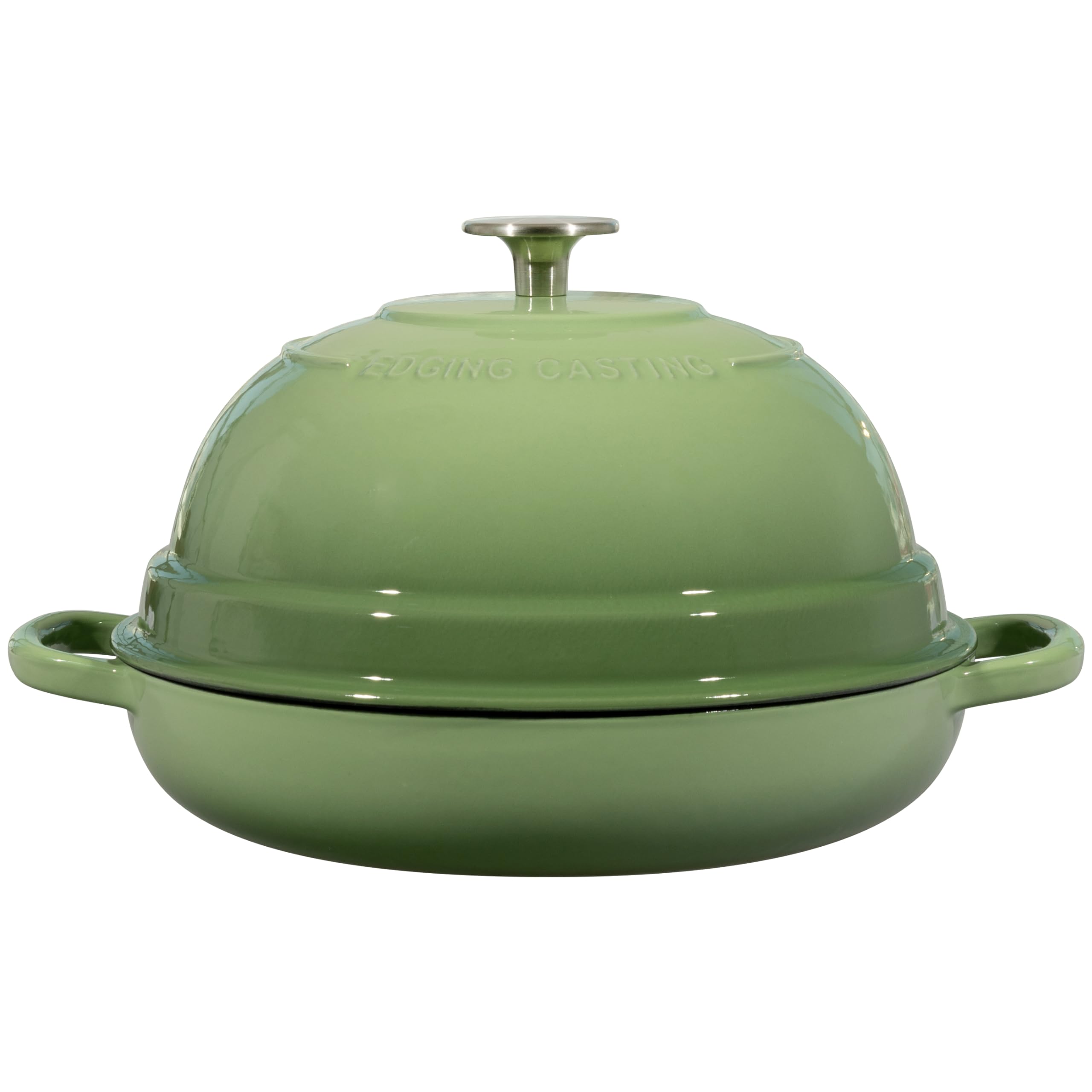 EDGING CASTING comparaison d'échelle avec objets montrant taille compacte de 6 Qt