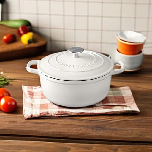 EDGING CASTING cocotte en situation sur table apportant une présentation soignée