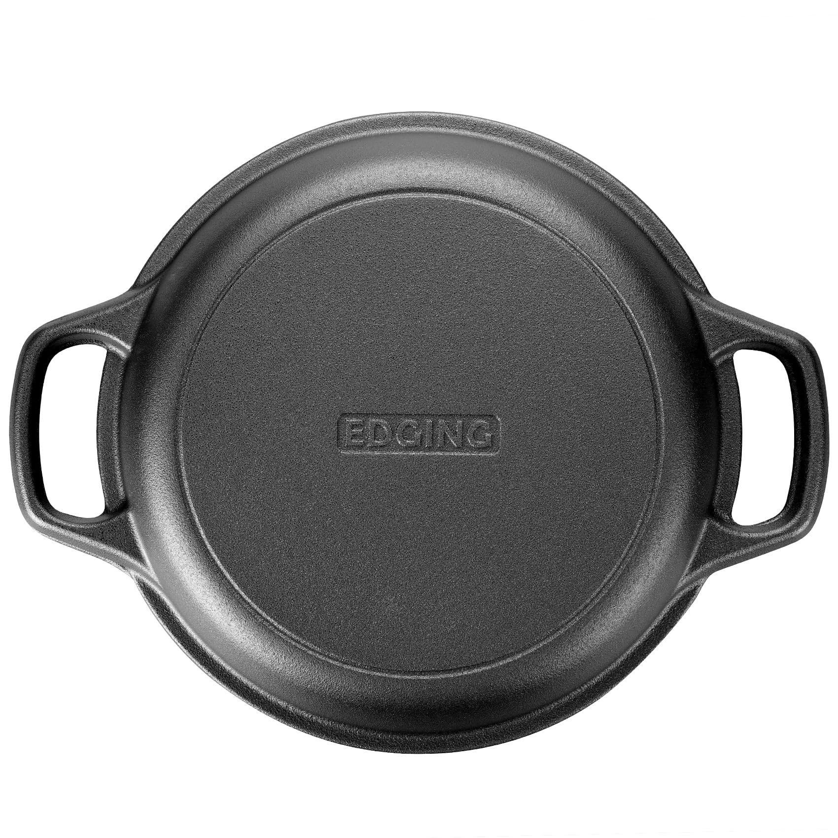 EDGING CASTING comparaison taille 5QT posée près d'objets pour évaluer capacité