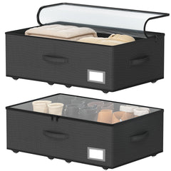 EE-RoomWorld face avant du bac sous-lit montrant grande ouverture et gain de place