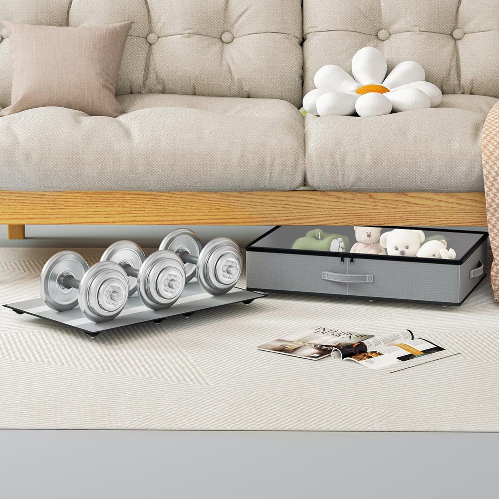EE-RoomWorld bac plié et rangé montrant gain de place compact
