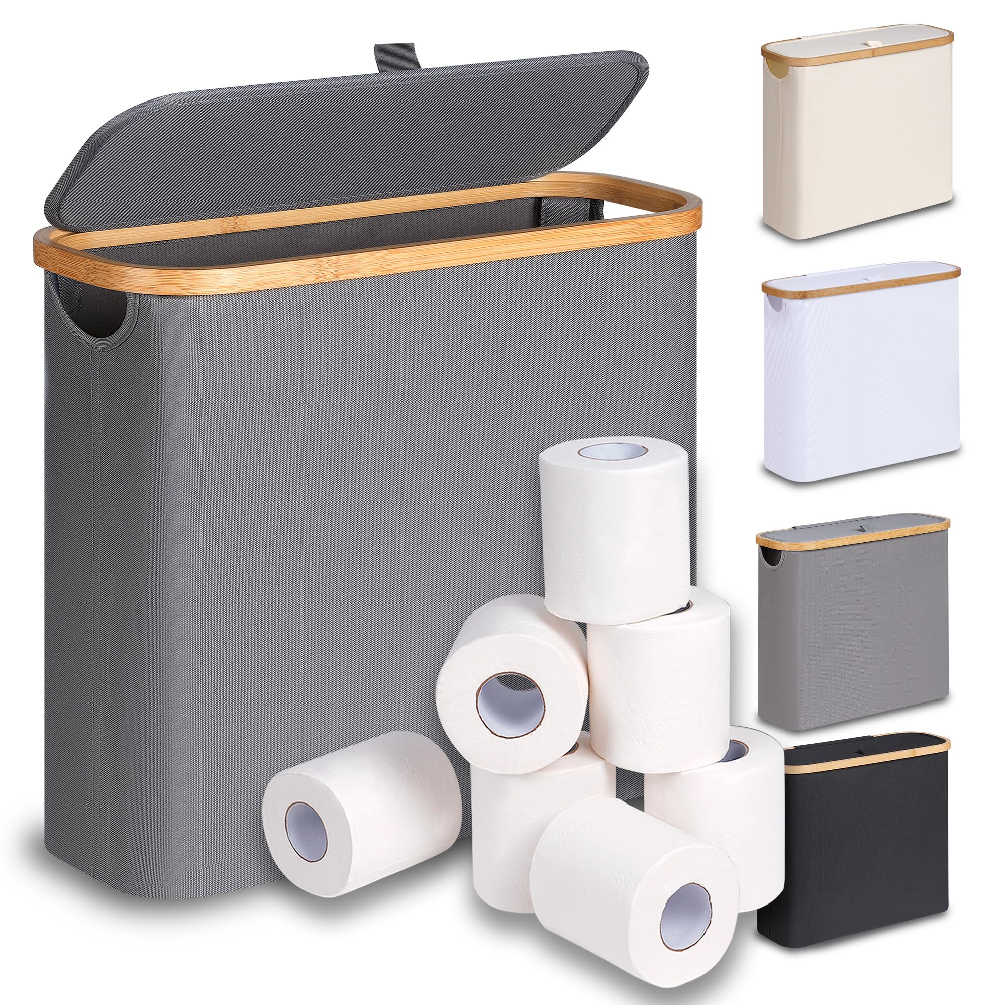 efluky corbeille frontale gris montrant gain de place