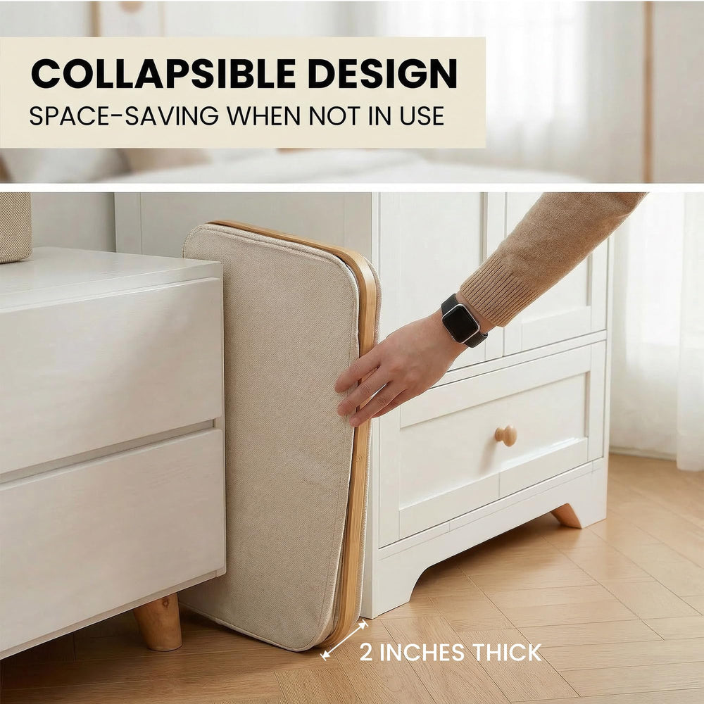 efluky panier plié compact pour rangement facile et mobilité