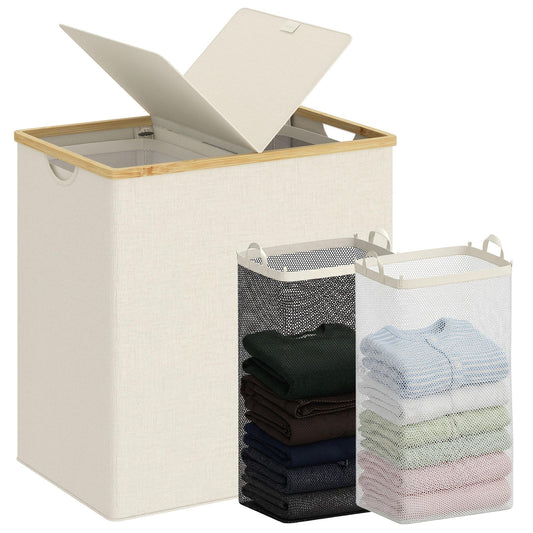 efluky panier devant beige montrant design élégant et rangement