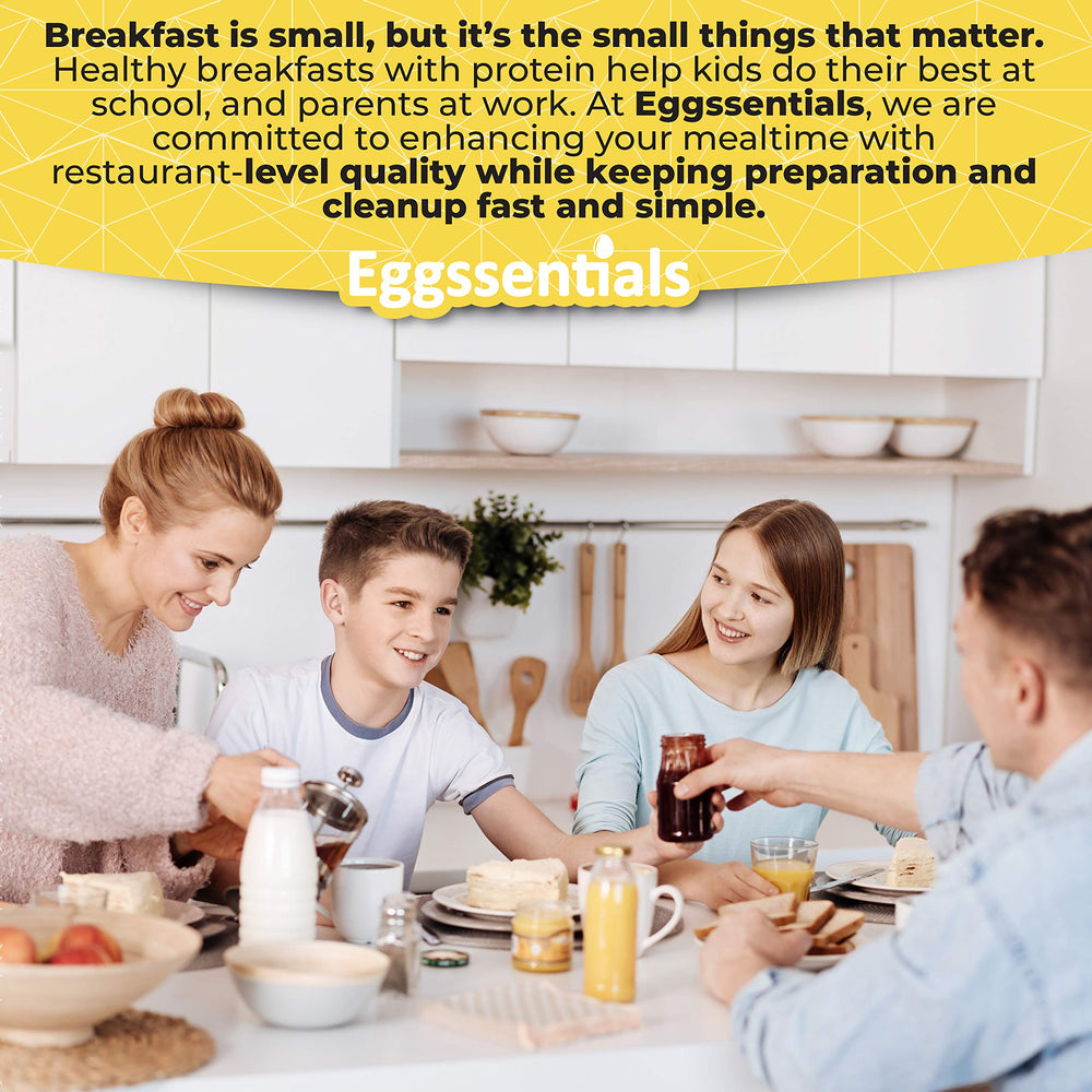 Eggssentials mise en scène petit-déjeuner, repas protéiné simple