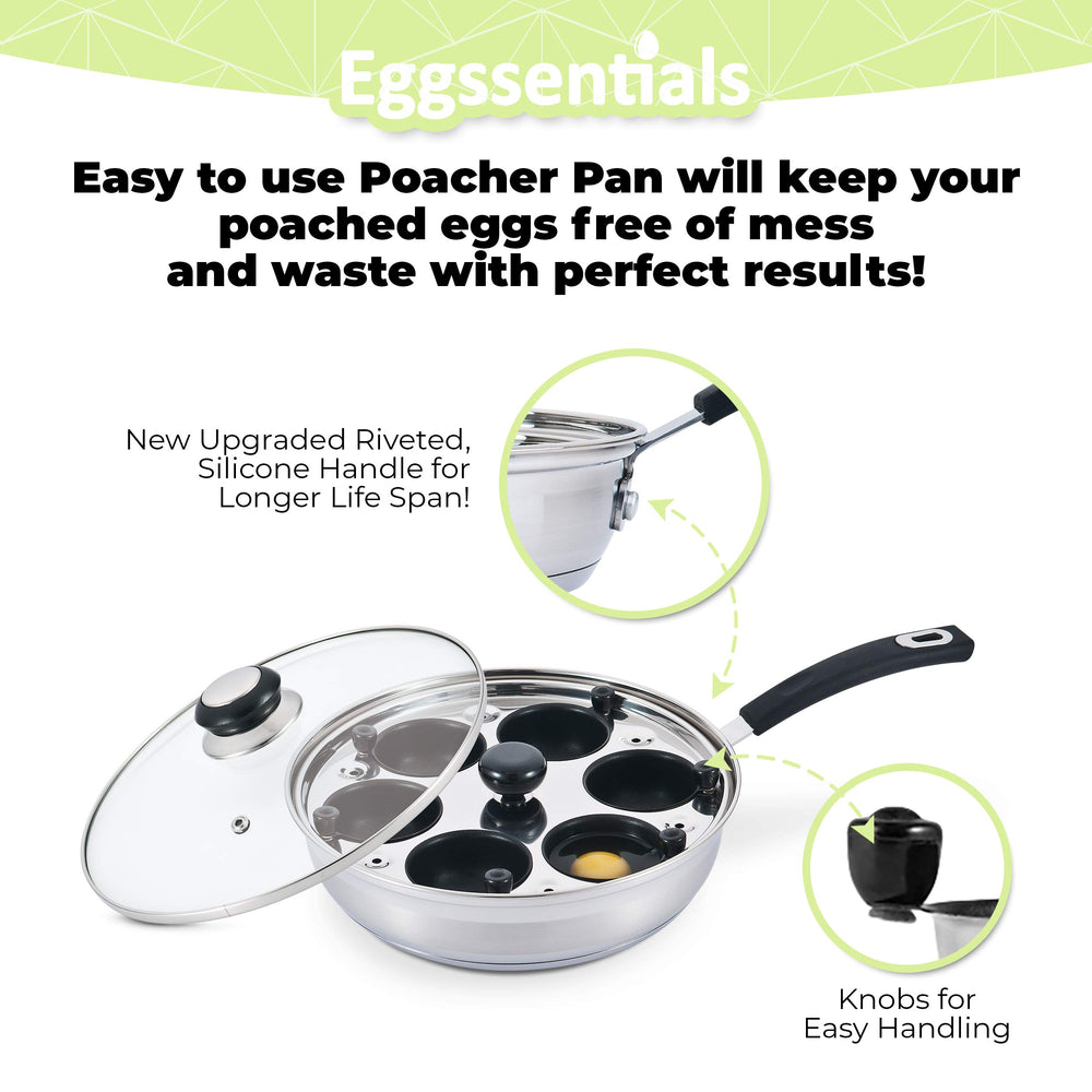 Eggssentials poêle en usage sur plaque induction cuisson uniforme