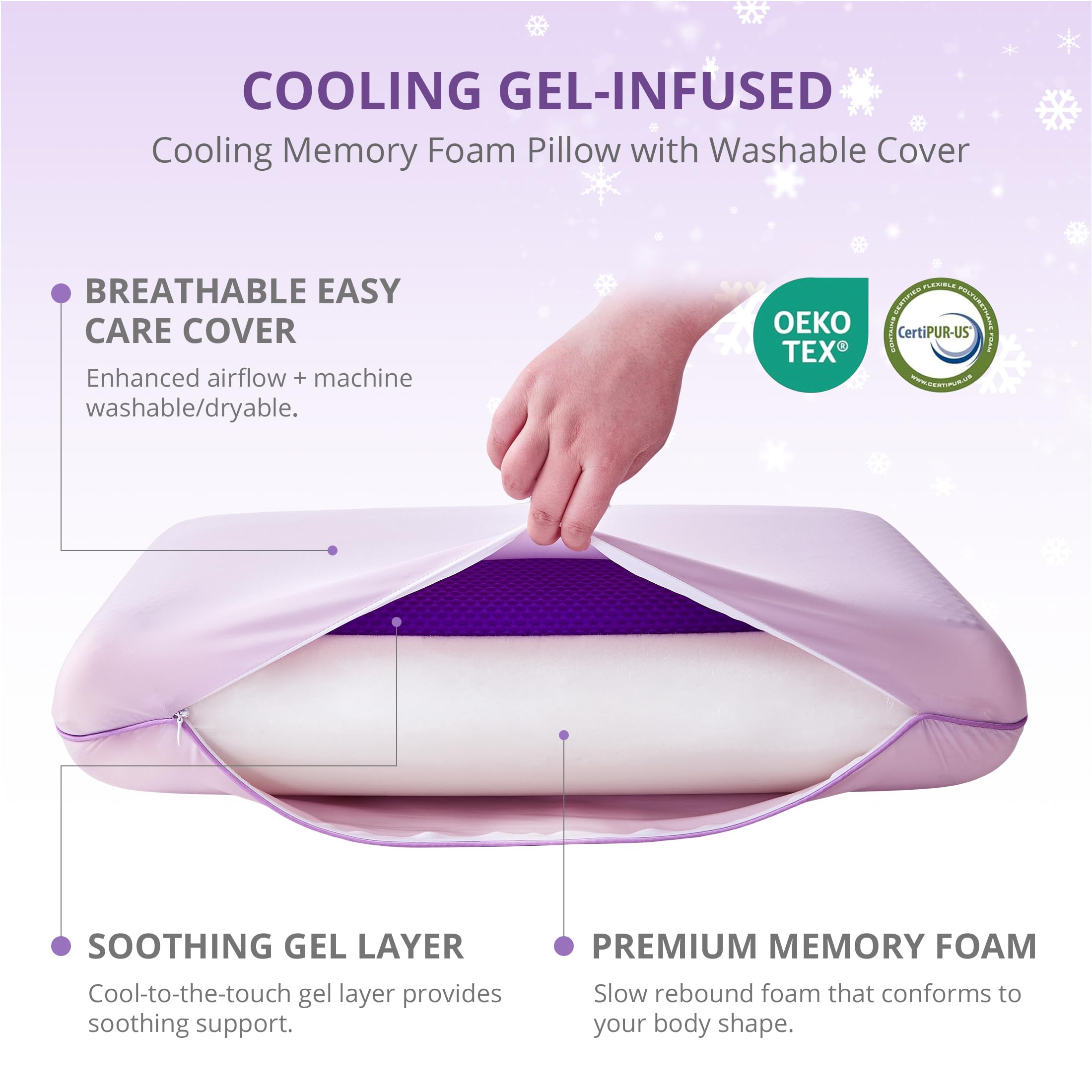 EGOHOME housse détachable montrant facilité d'entretien et lavage simple