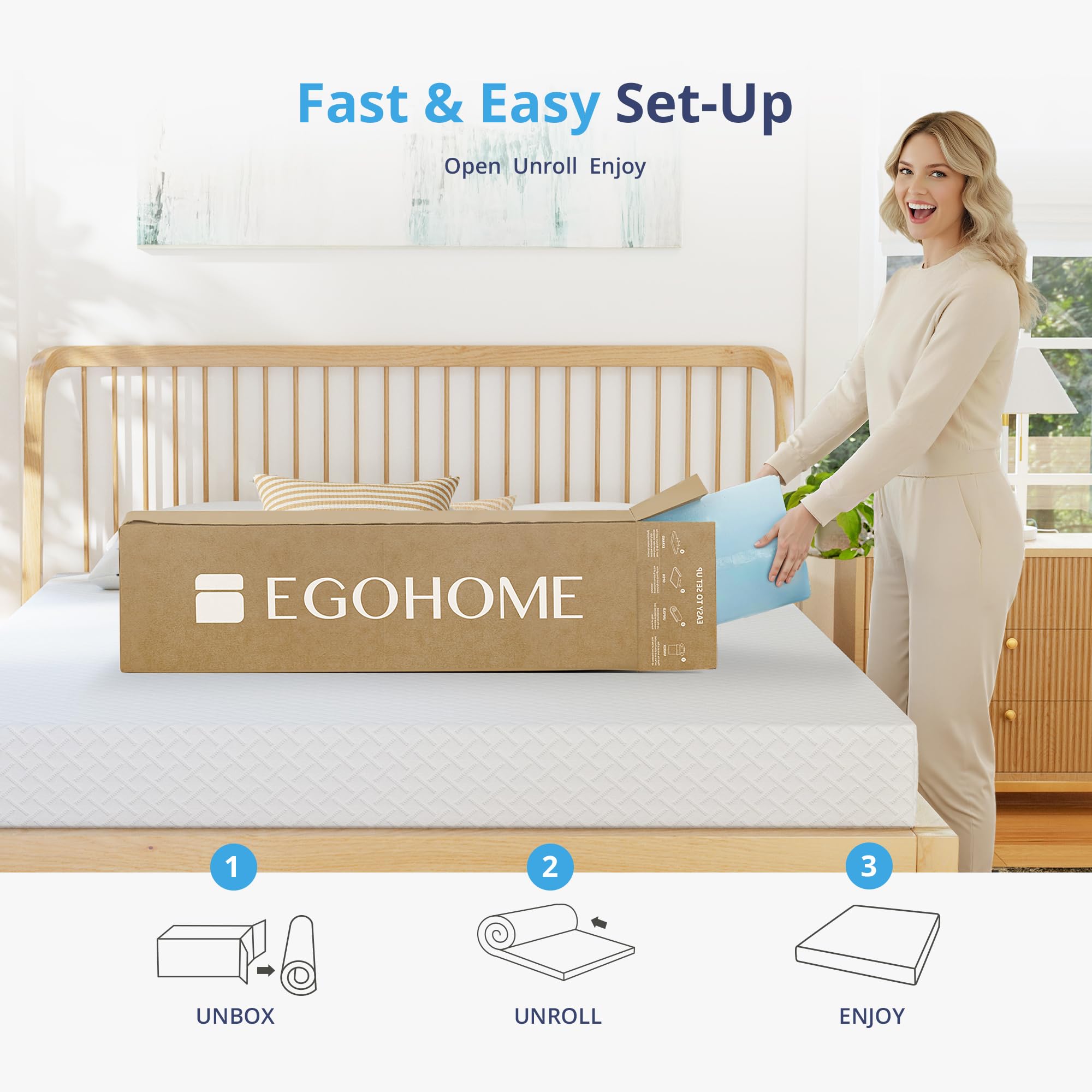 Détail gel infusé EGOHOME illustrant gestion de la chaleur et fraîcheur