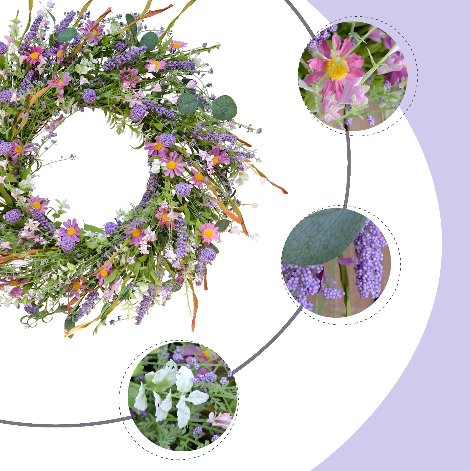 egolot gros plan fleurs violettes illustrant couleur vibrante