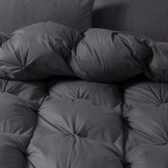 EGYPTIAN BEDDING boucles et onglets d’angle, fixation sûre de la housse