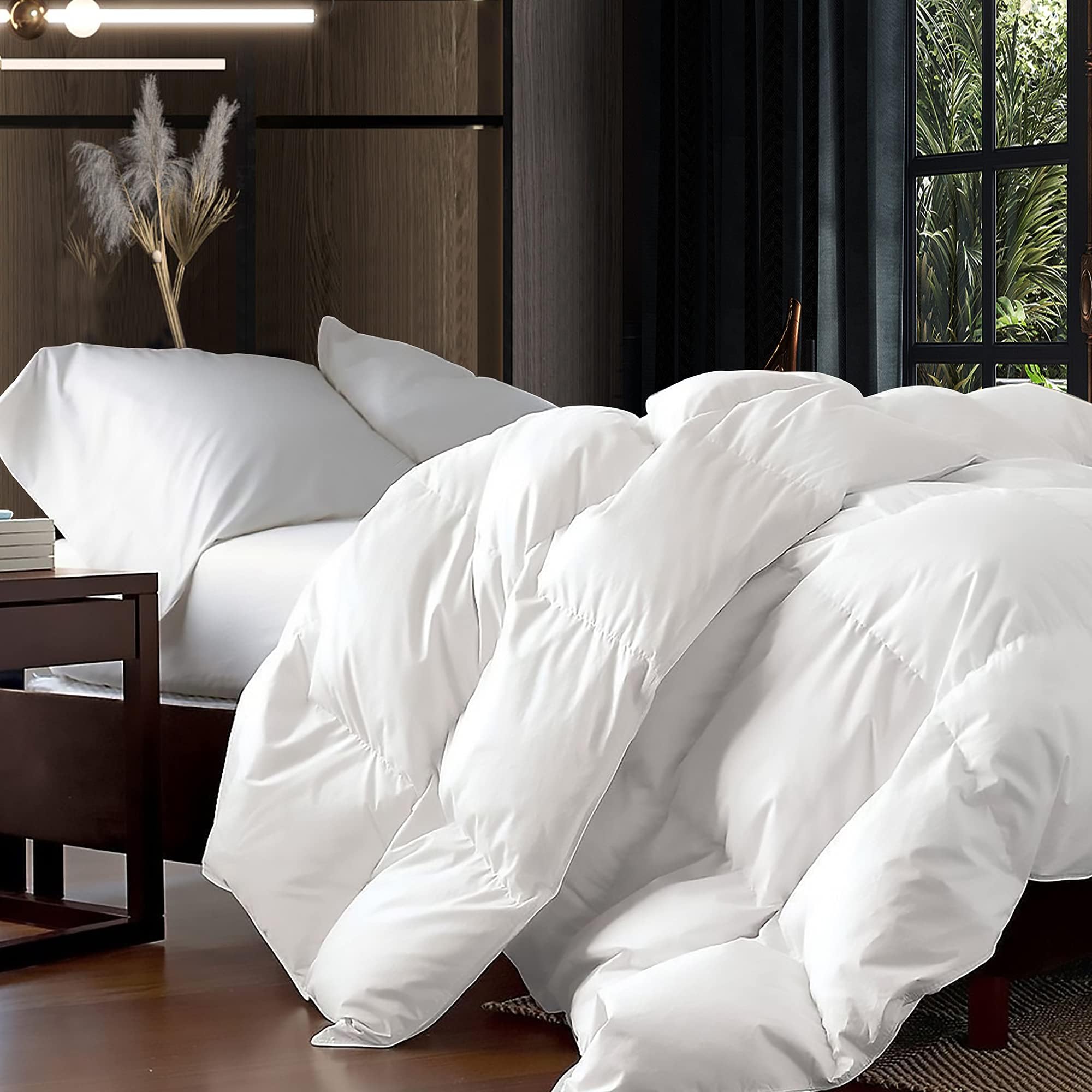EGYPTIAN BEDDING couette face avant présentant retombé généreux et confort
