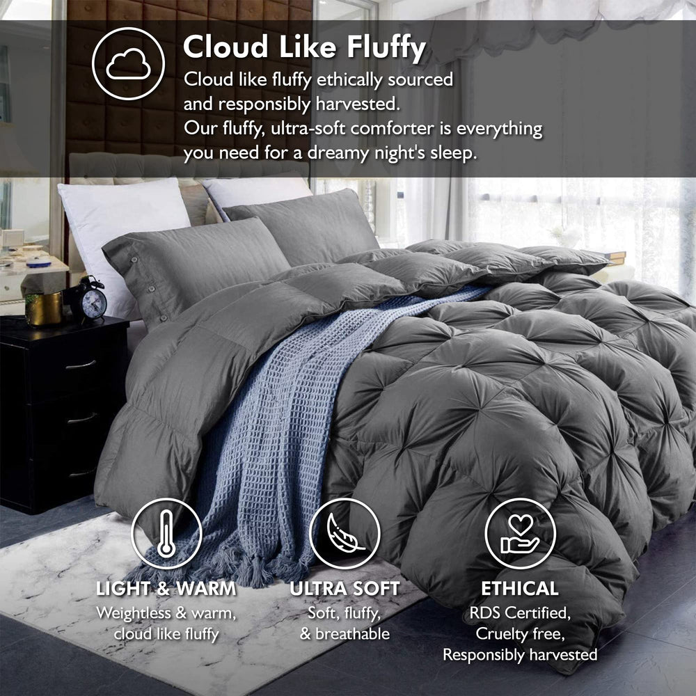 EGYPTIAN BEDDING gros plan plissage ruffled montre texture décorative durable