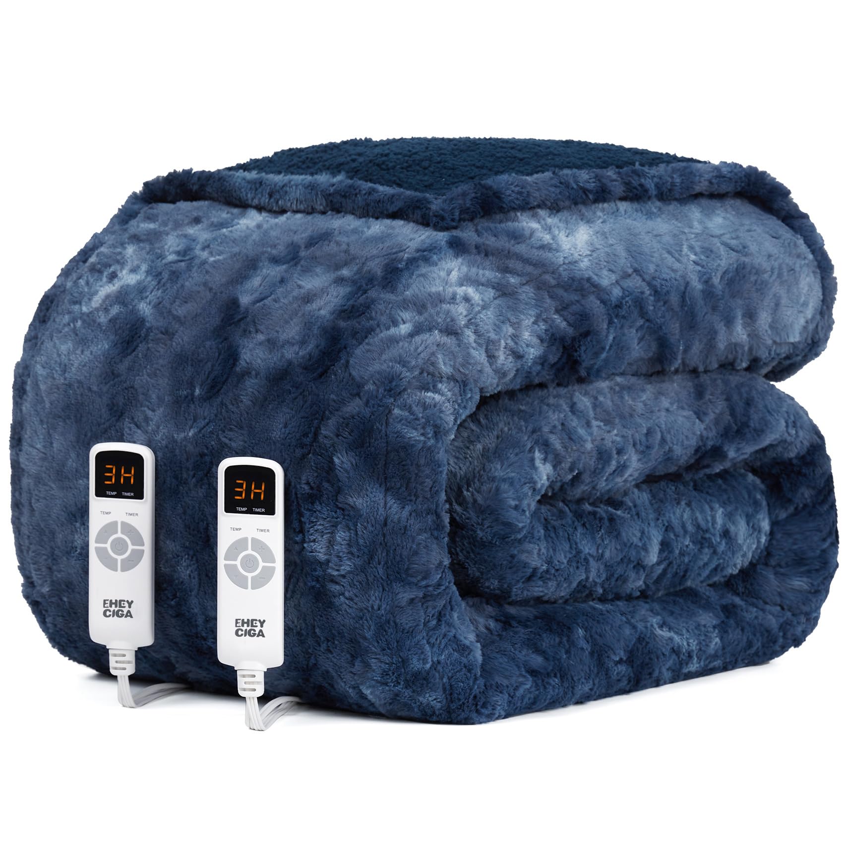 EHEYCIGA couverture Queen face avant montrant chaleur uniforme et style nautical