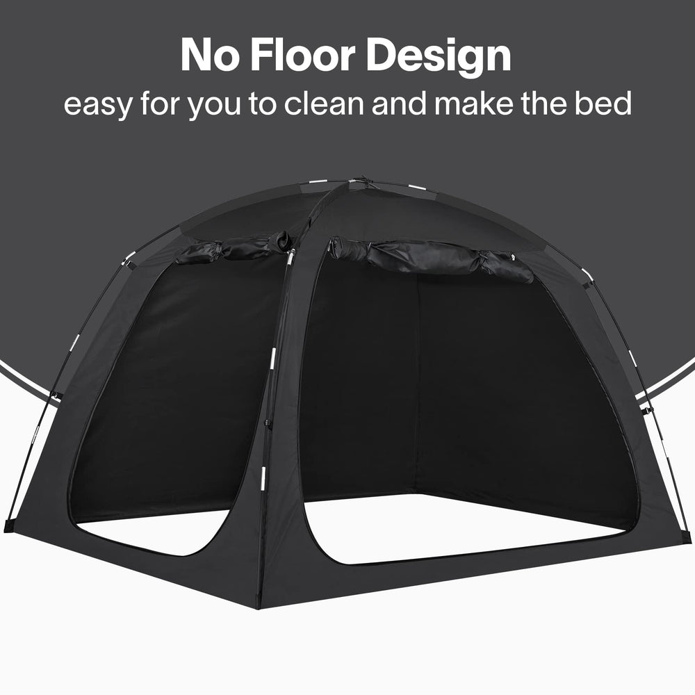 EighteenTek velcro aux coins ajustant la tente au matelas pour maintien sûr
