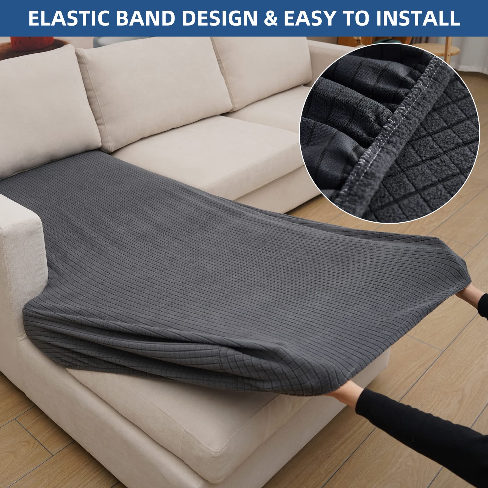 Eismodra boucles élastiques sous le coussin assurant maintien sécurisé