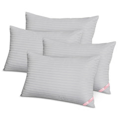 EIUE oreillers pack de 4 face avant montrant soutien moelleux