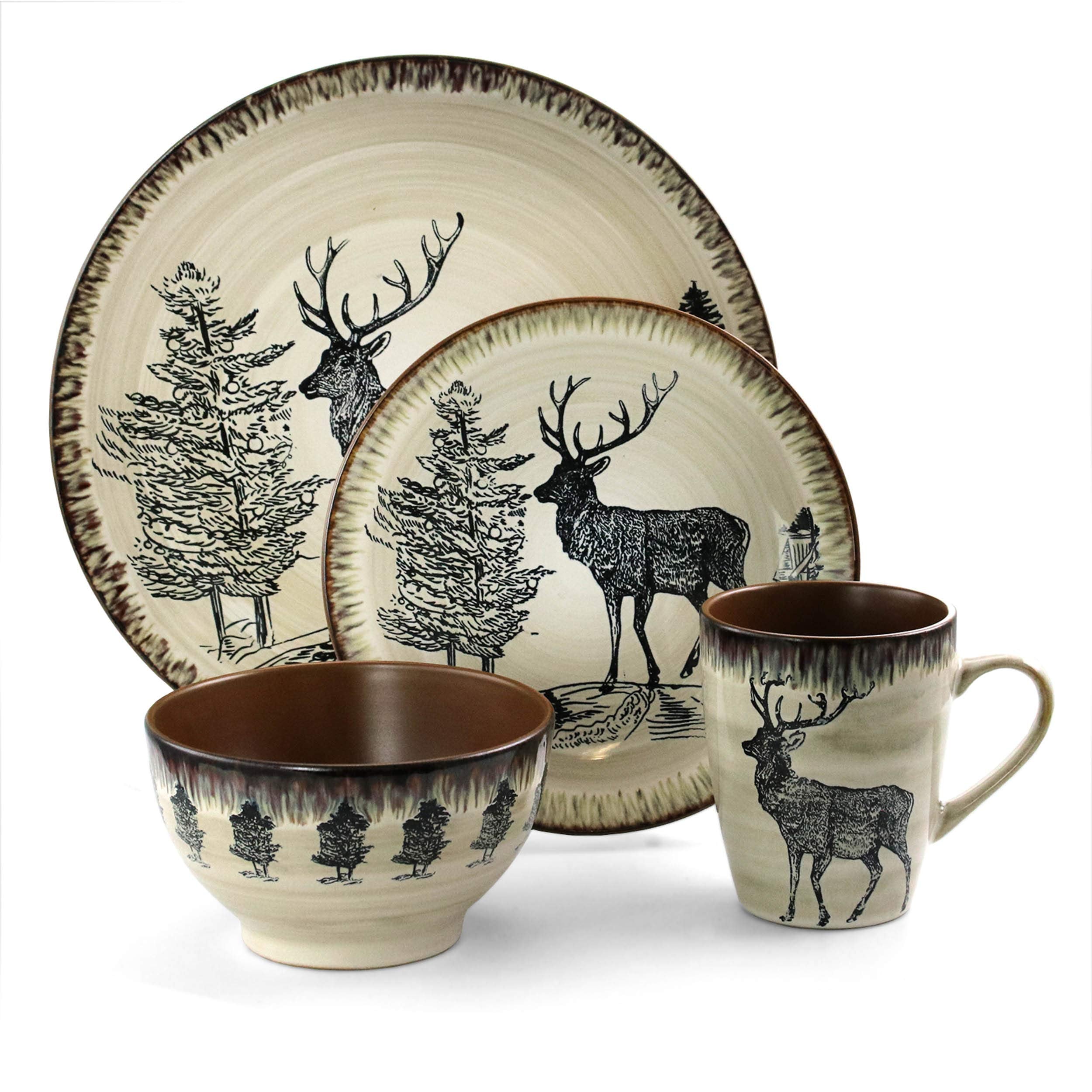 Elama Majestic Elk gros plan sur la glaçure réactive montrant texture artisanale utile