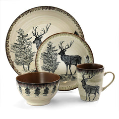 Elama Majestic Elk gros plan sur la glaçure réactive montrant texture artisanale utile