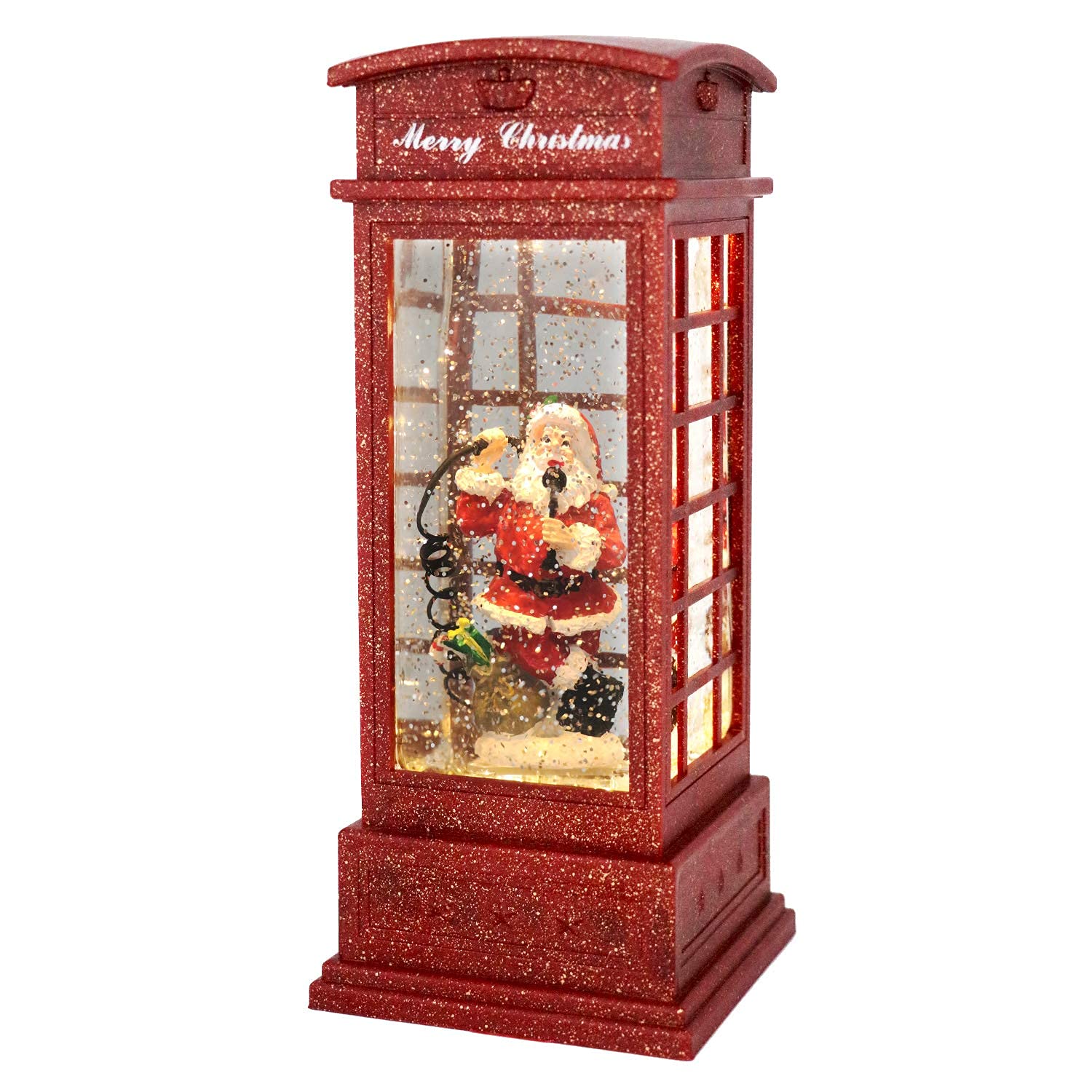 Eldnacele lanterne dans un décor de Noël, apporte ambiance chaleureuse instantanée